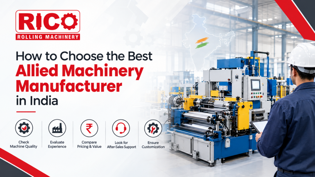 Allied Machinery Manufacturer in India