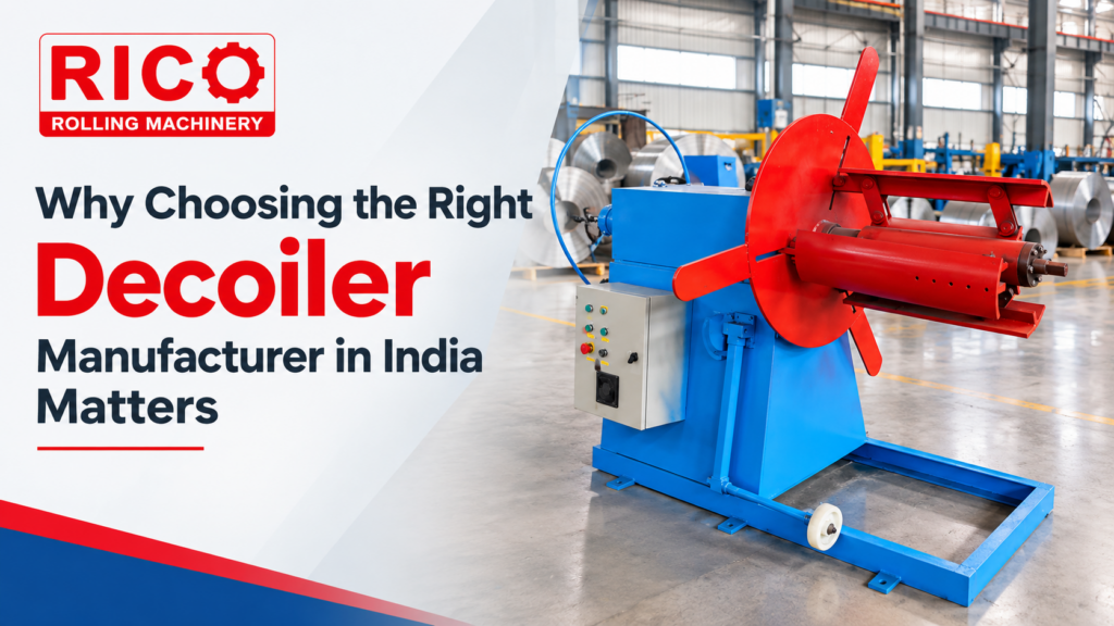 Decoiler Manufacturer in India